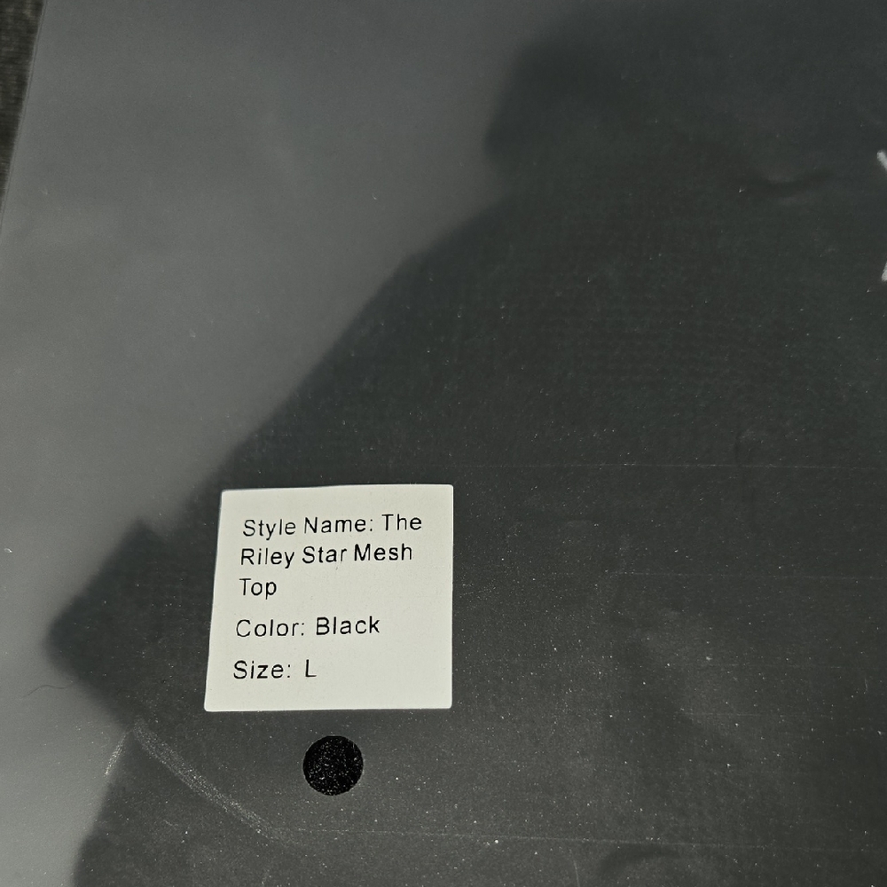 Riley Star Mesh Top